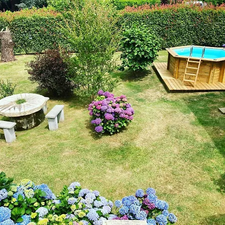 De Charme Parc Fleuri, Arbore Et Piscine A ビアリッツ